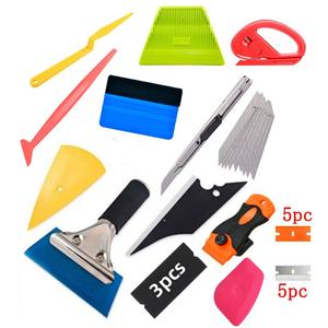 Juego de herramientas de envoltura de vinilo y tintado de ventanas automotrices ABS profesional <span class=keywords><strong>Kit</strong></span> de instalación de aplicación PPF con garantía de 1 año - Product Image 2