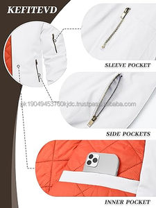 Chaquetas Cortavientos Personalizadas OEM de Alta Calidad, Chaquetas de Invierno Ligeras e Impermeables para Hombre y Mujer - Product Image 4