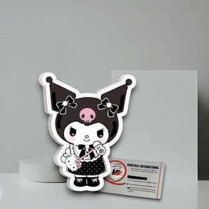 Paleta Magnética Rectangular/Cuadrada de Alta Calidad Personalizada con Diseño de Kuromi y Hello Kitty, con Forma de Corazón y Flores, para Artistas de Pestañas, Duradera y Ecológica - Product Image 1