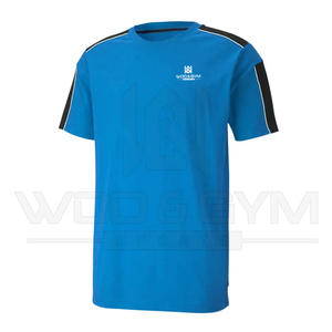 T-shirts légers pour hommes de haute qualité vêtements de rue décontractés à séchage rapide avec motif solide en gros du Pakistan - Product Image 3