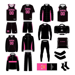 Conjunto de Ropa de Baloncesto al por Mayor, Camiseta de Baloncesto Reversible para Hombre, Uniformes Personalizados, Jersey de Baloncesto - Product Image 5