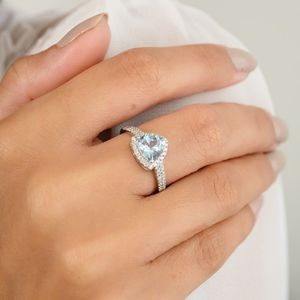 แหวนเพชรพลอยสีน้ำเงินเข้ม18K สำหรับผู้หญิงประดับอัญมณีสีทองขาวล้านล้านตัดเครื่องประดับออกแบบได้ตามต้องการสำหรับงานแต่งงาน - Product Image 4