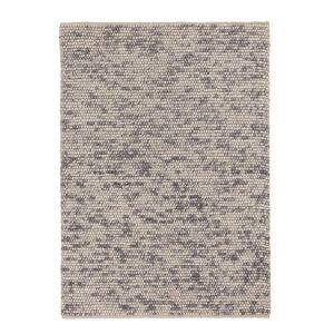 Tapis Ravi tissé à la main de couleur grise mélangée en laine et coton Tapis design moderne pour la décoration intérieure et le salon - Product Image 1