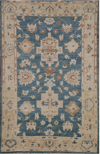 Grand tapis en laine Oushak de haute qualité noué à la main Style turc brodé tapis abstrait en soie pour la cuisine de prière toute utilisation dans la pièce - Product Image 3