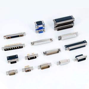 Connecteur D-SUB à broches coudées en laiton, type plaque à souder, port série RS232, prise VGA pour <span class=keywords><strong>DB9</strong></span> DB15 <span class=keywords><strong>DB25</strong></span> DB37 - Product Image 1