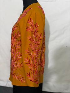 Robe Maxi bohème ornée de perles à la main, robe longue de soirée brodée en or, dos orné - Product Image 3