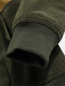 Chaqueta de Primavera para Hombre con Logotipo Personalizado, de Forro Polar Reciclado, Suave, Tipo Sherpa, con un Solo Botón, Ecológica, Transpirable, 2026 - Product Image 6