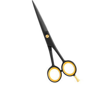 กรรไกรตัดผมน้ำหนักเบาออกแบบเองได้สำหรับแต่งทรงผม - Product Image 1