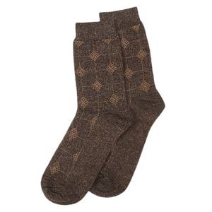 Chaussettes en laine pour hommes - Café - Product Image 1