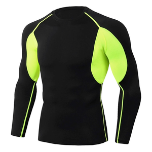 OEM personalizado de los hombres MMA BJJ Rashguard camisa de compresión transpirable de secado rápido artes marciales Fitness Top ropa deportiva al por mayor - Product Image 2