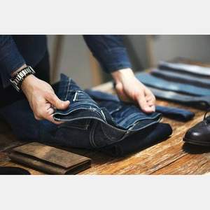 Men's Regular Fit Formal Winter Washed <b>Denim</b> Jeans Waterproof Breathable 100% Cotton Low MOQ Sale Wholesale Custom Made <b>Trousers</b> - Product Image 6