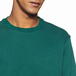 เสื้อสเวตเตอร์แขนยาวมีฮู้ด,สำหรับผู้ชายสีเขียวผ้าฝ้ายโพลีเอสเตอร์ดีไซน์และแบรนด์ตามสั่ง - Product Image 6