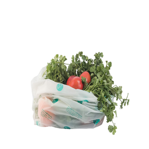 100% Biodegradable EN 13432 Certified Home <b>Compostable</b> Grocery Vegetable <b>Bags</b> Mesh Storage for Vegetables <b>Compostable</b> <b>Bags</b> - Product Image 4