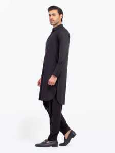 Collection Eid Premium pour Hommes Pakistanais, Shalwar Kameez Traditionnel Musulman, Vêtement de Lavage, pour Occasions Décontractées, Marque Personnalisée - Product Image 4