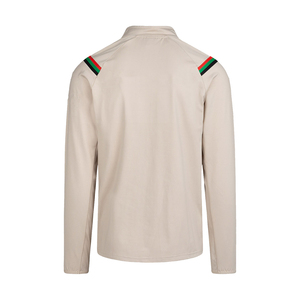 Vente en gros de vêtements de sport en polyester avec impression de logo personnalisé OEM ODM 2025 veste d'échauffement de baseball pour hommes - Product Image 4