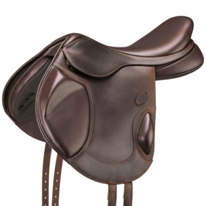 Sillín de Caballo Estilo Western Personalizado, Cuero Genuino, Estructura de Plástico, Accesorios Ecuestres - Product Image 1