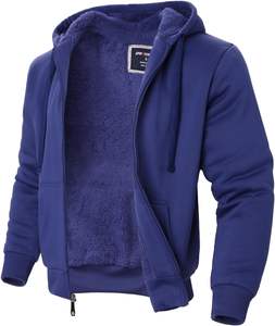 Sudadera con capucha sólida vintage de 100% algodón lavado ácido lavado a la piedra - Product Image 3