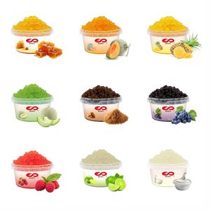 Bolas de Tapioca con Sabor a Manzana Verde KEIFU de Taiwán, Ingredientes para Té de Burbujas, Listas para Comer, Certificadas, 500g, 16 Tazas/Caja - Product Image 5