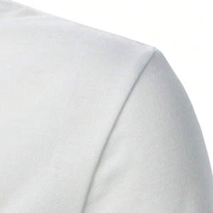 เสื้อโปโลแขนครึ่งผ้าคอตตอนแห้งเร็วสำหรับผู้ชายผลิตเสื้อสำหรับใส่นอกบ้านแบบถักลายผ้าเปล่า - Product Image 4