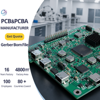 Prototypage de circuits imprimés flexibles, fabrication de cartes de circuits imprimés sur mesure, service de fichiers Gerber, assemblage SMT, fournisseur OEM, assemblage de cartes PCBA