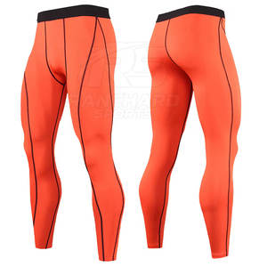 Pantalons de compression pour la performance sportive masculine, leggings de sport pour la salle de sport, pantalons de compression pour la salle de sport masculine, leggings de course à pied pour l'entraînement - Product Image 5