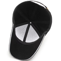 Gorra de Béisbol de Lona de 6 Paneles con Bordado 3D Ajustable Unisex de Alta Calidad, Estilo Deportivo Formal, con Logotipo Personalizado, 100% Poliéster