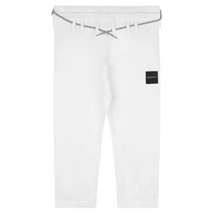 Kimono de Jiu Jitsu Brasileño Blanco, Tejido Pearl Weave, Ligero, Uniforme de Entrenamiento y Competición de BJJ, Chaqueta de 400G, Pantalones Ripstop de 10oz - Product Image 5