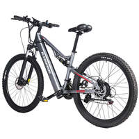 Bicicleta Eléctrica de Montaña RANDRIDE YG90A para Adultos, 1000W, 48V, 17A, Aleación de Aluminio, Suspensión de Cuatro Brazos