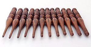 Crochet en bois artisanal unique, crochet en bois sculpté artisanal pour projets spéciaux à bas prix - Product Image 3