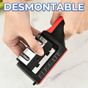 Aiguiseur de couteaux professionnel à 3 étapes avec pierre à aiguiser en tungstène, matériau en aluminium, gardez vos couteaux affûtés et prêts pour toutes les tâches - Product Image 3