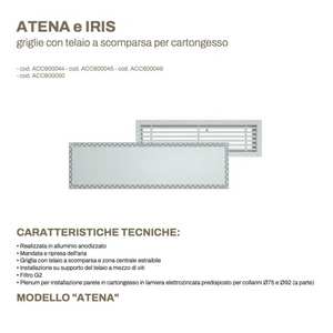 Rejillas con Marco Oculto Tecnosystemi para Registros y Rejillas VMC para Placas de Yeso - Product Image 4