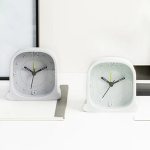 Modern Home New Simple Style Silicone Drop-Resistant Shockproof Alarm <b>Clock</b> Children's <b>Bedroom</b> Dining Table <b>Clock</b> in 2 Colors - Product Image 5