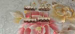 Perilla de gabinete de resina hecha a mano con detalle de latón para cajones de madera, armarios, cocina y manijas de muebles para el hogar - Product Image 3