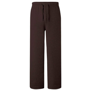 Recién llegado, pantalones de chándal de punto de poliéster de Color sólido con pantalones con cordón de ajuste holgado elástico ligero para deportes - Product Image 3