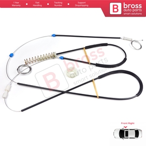 Kit de réparation de lève-vitre BWR982 côté droit pour Cooper MK1 R50 R52 R53 2001-2008 2/3 portes HB Cabriolet 51337039452 - Product Image 2