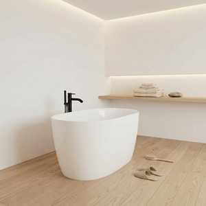 Baignoire autoportante Salvere FW-7727-43 - Moderne, durable, écologique, ovale, en acrylique, pour usage intérieur - Product Image 3