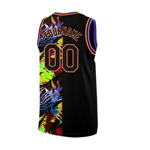 Ensembles d'uniformes de basket-ball imprimés par sublimation pour hommes Bsci Polyester Sportswear Respirant et Accessoire grande taille - Product Image 4