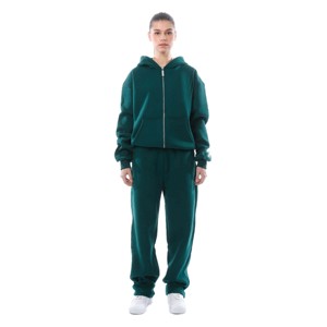 Marque privée vierge piste Jogging survêtement hommes pantalons de survêtement et ensemble à capuche 100% coton hommes survêtement personnalisé survêtement survêtement ensemble - Product Image 1