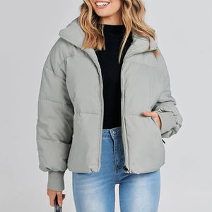 High Quality Custom <b>Jacket</b> <b>Women</b> 2025 New Style Puffer <b>Jacket</b> for <b>Women</b> Custom logo Winter Breathable Puffer <b>Jacket</b> - Product Image 2