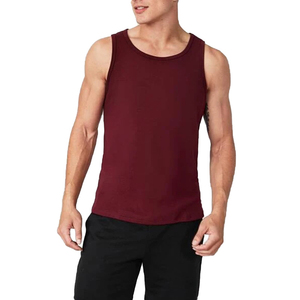 Débardeur de sport pour homme de haute qualité à col rond, style décontracté pour la course et le fitness, avec logo personnalisé, impression numérique, respirant et séchage rapide 100% - Product Image 3