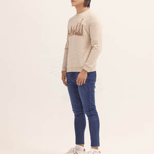 Sweat-shirt ample uni pour hommes fabriqué au Pakistan Sweatshirts de meilleure qualité pour adultes - Product Image 4