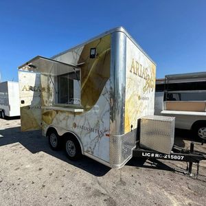Camión de comida móvil estándar 8,5x20 remolque de barbacoa equipado leche restaurante móvil equipo de restaurante remolque de comida a la venta - Product Image 2