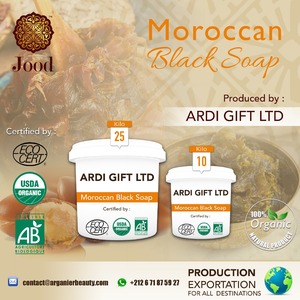 สบู่ดำแบบโมร็อกโกออร์แกนิกกับน้ำมัน argan โดย jood