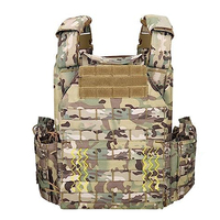 Gilet tactique de chasse et de tir en tissu Oxford imperméable et respirant de haute qualité avec logo et taille personnalisés pour l'extérieur