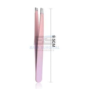 Pinzas para Cejas Antideslizantes de Primera Calidad, Acero Inoxidable Puntiagudo, Herramienta Duradera y Ligera para Depilación Precisa en Casa o en el Salón - Product Image 4