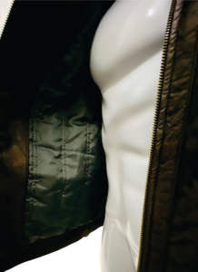 Meilleur prix direct du fabricant veste en cuir de mouton de haute qualité pour hommes vêtements d'hiver fermeture à glissière Style High Street - Product Image 4