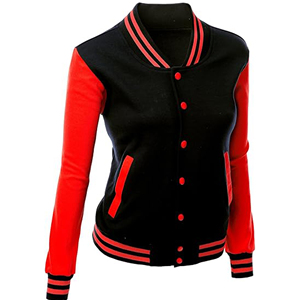 Blouson aviateur Letterman sur mesure pour femmes, style baseball, veste universitaire, broderie, fabricant de mode - Product Image 1
