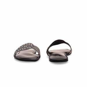 Noir Fancy Sports pour Pantoufles FN7798 - Product Image 2