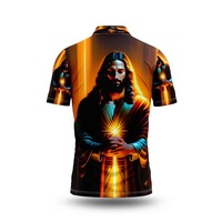 Camisetas de Motociclismo para Hombre de Manga Corta, Tejido Sólido 100% Poliéster, Transpirable, con Impresión Digital Personalizada de Alta Calidad