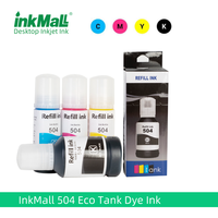 Encre de recharge de qualité supérieure pour imprimante de bureau Epson L4150 L4160 L6160 L6170 L6190 ET2760 Et2750, fabriquée en usine, 504 544 103